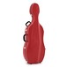 Sinfonica Cello Case Z-TEC Fibreglass, Red