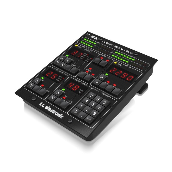TC Electronic TC2290-DT Digital Delay Desktop Interface, Side View