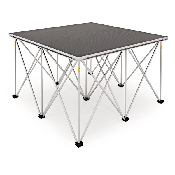 1m x 1m Portable Stage Platform by Gear4music