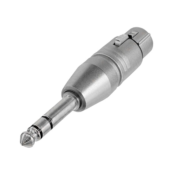 Neutrik NA3FP Female XLR - 1/4'' Stereo Jack Adaptor