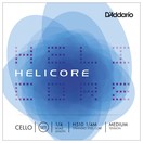 D'Addario Helicore Cello String Set, 1/4 Size, Medium