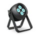 Cameo Zenit B60 W-DMX Par Light, Black, Front