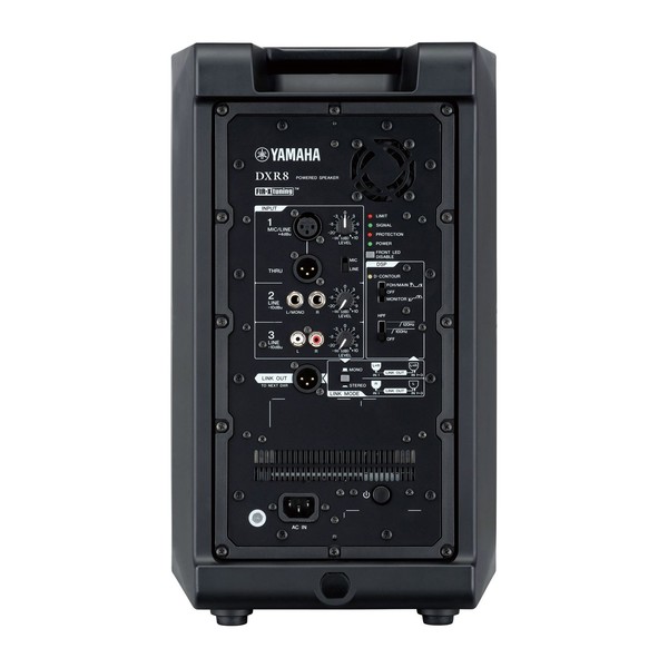 Yamaha DXR8 Active PA Speaker, Rear