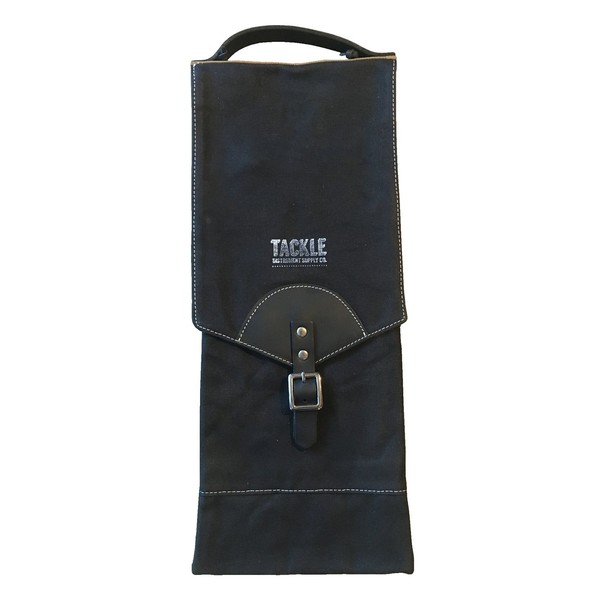 Tackle Instrument Supply Co. Waxed Canvas Compact Stick Bag, Black
