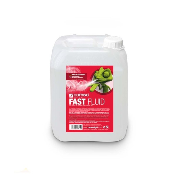 Cameo Fast Fluid For Fog Machines, 5L