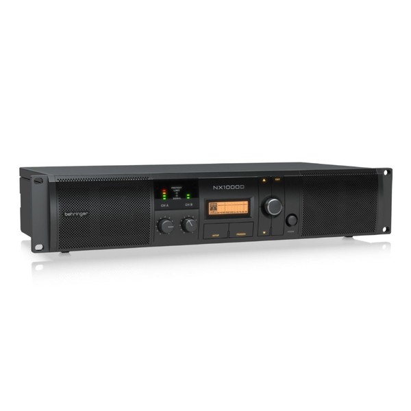 Behringer NX1000D Power Amplifier with DSP Control 2