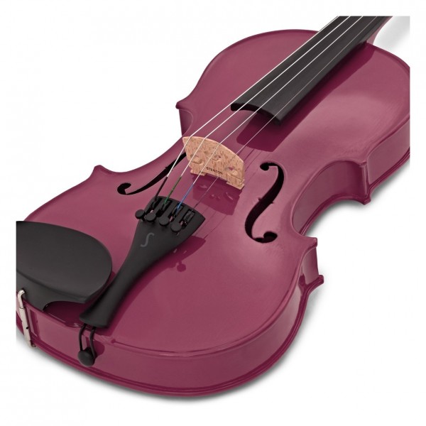 Stentor Harlequin Violin Outfit, Raspberry Pink, 1/2 - Nearly New