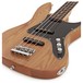 Louisiana Bass Guitar by Gear4music, Natural