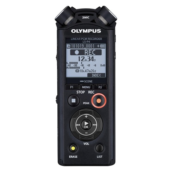 Olympus LS-P4 Hi-Res Audio Recorder - Main