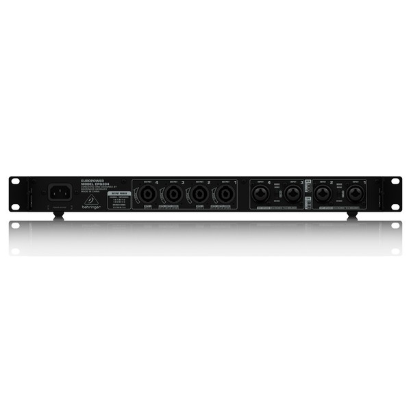 Behringer EPQ304 4-Channel Power Amp - Rear View