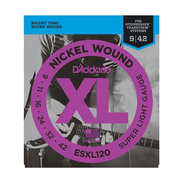 D'Addario ESXL120 Ball End Electric Strings, Super Light 9-42