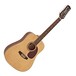 Ashton D25/12 Dreadnought 12 String Acoustic Guitar , Natural Matte