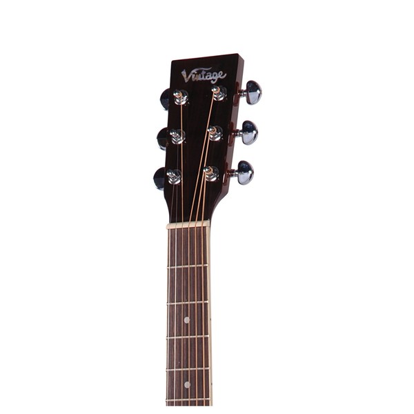 V300 Folk Acoustic Guitar Left Handed, Natural