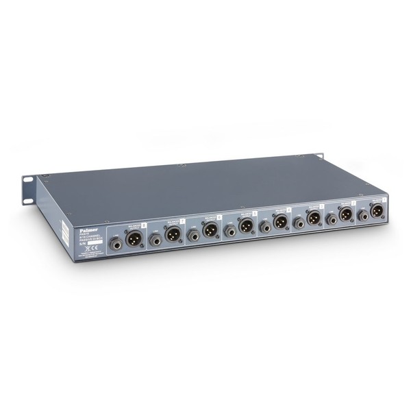 Palmer Pan 16 8 Channel Passive DI Box, Back