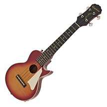 Epiphone Les Paul Soprano Ukulele, Heritage Cherry Sunburst