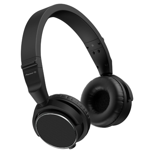 Pioneer DJ HDJ-S7 Professional DJ Headphones, Black - Angled