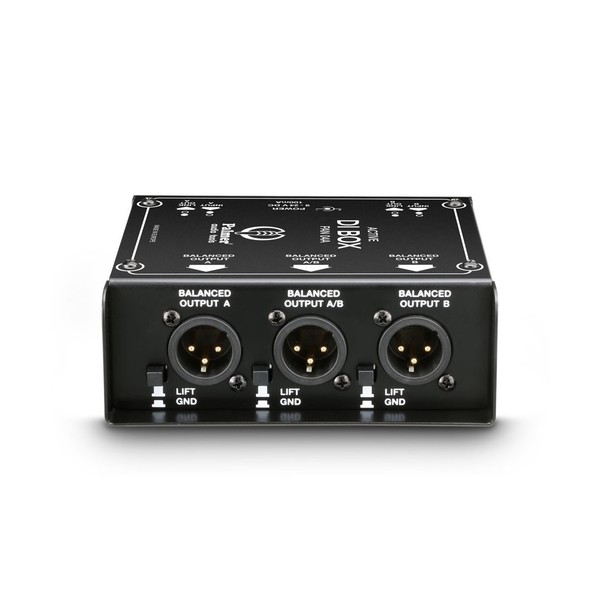 Palmer Pan 04 2 Channel Active DI Box Outputs 