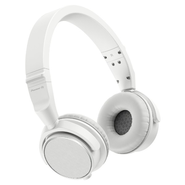 Pioneer DJ HDJ-S7 Professional DJ Headphones, White - Angled