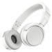 HDJ-S7 Professional DJ Headphones, White - Angled 2