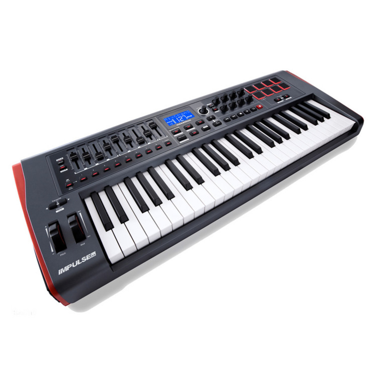 Novation Impulse 49 Key USB MIDI Controller Keyboard - Nearly New na ...