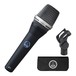 AKG D7 Dynamic Vocal Microphone - Angled With Full Contents