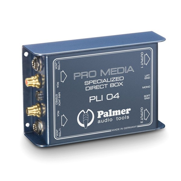 Palmer PLI 04 Pro Media DI Box, Top