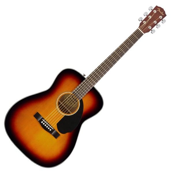 Fender CC-60S Concert Acoustic Guitar, 3 Color Sunburst