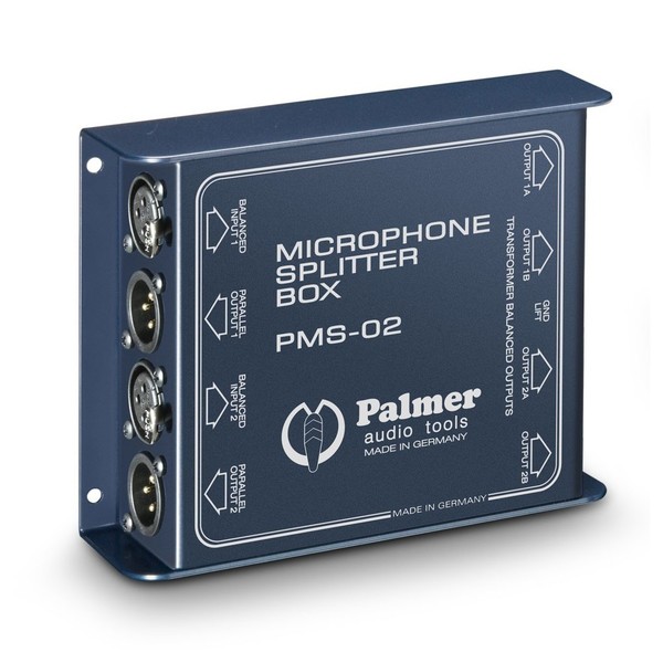 Palmer PMS 02 Microphone Splitter, Top