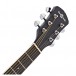 Single Cutaway Electro Acoustic Guitar by Gear4music, Black