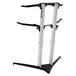 STAY Keyboard Stand PIANO, 2-Tiers, 4 Arms, Silver - Back