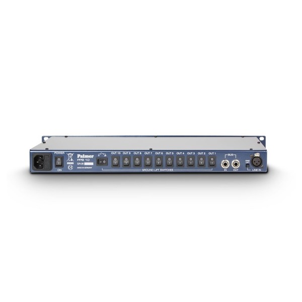 Palmer 10 Channel Press Patch Box, back
