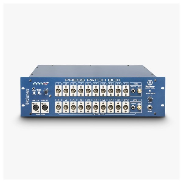 Palmer 20 Channel Stereo Press Patch Box Outputs