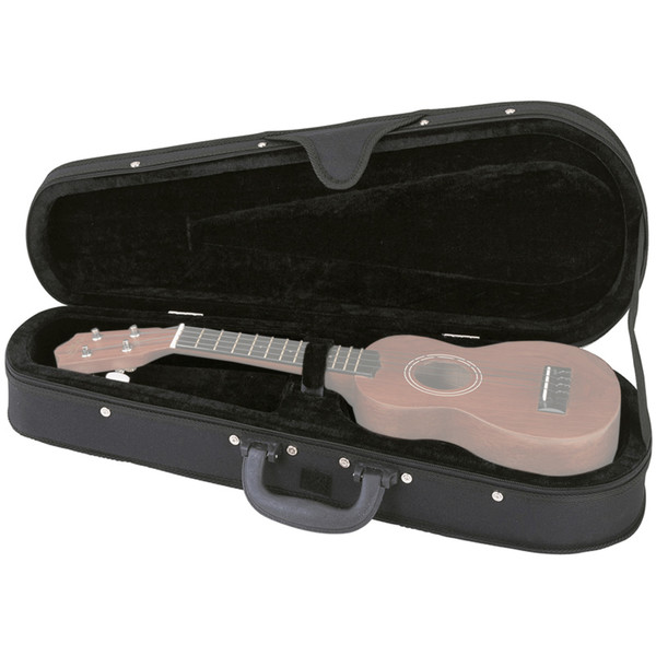 Kala UC-S Soprano Ukulele Case, Black