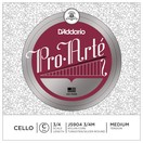 D'Addario Pro-Arte Cello C String, 3/4 Size, Medium