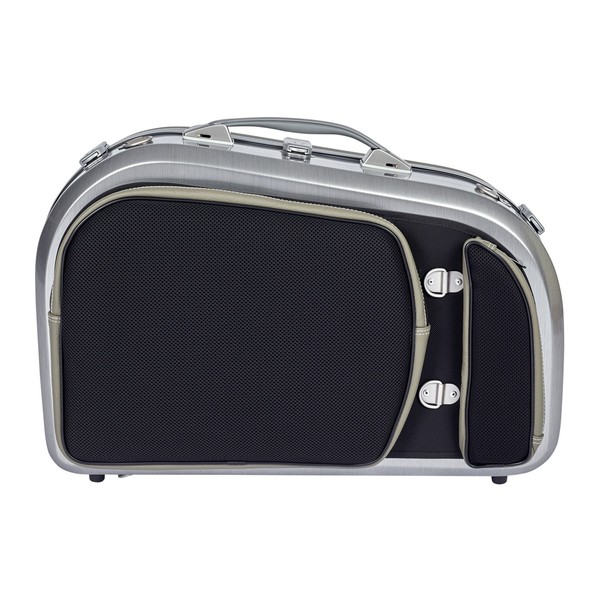 BAM L'Etoile Hightech Adjustable French Horn Case, Grey, Back