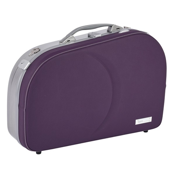 BAM L'Etoile Hightech Adjustable French Horn Case, Violet, Side