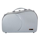 BAM La Defense Hightech French Horn Case, Brushed Aluminium