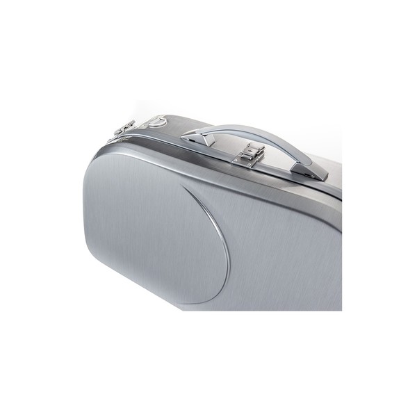 BAM La Defense Hightech French Horn Case, Brushed Aluminium