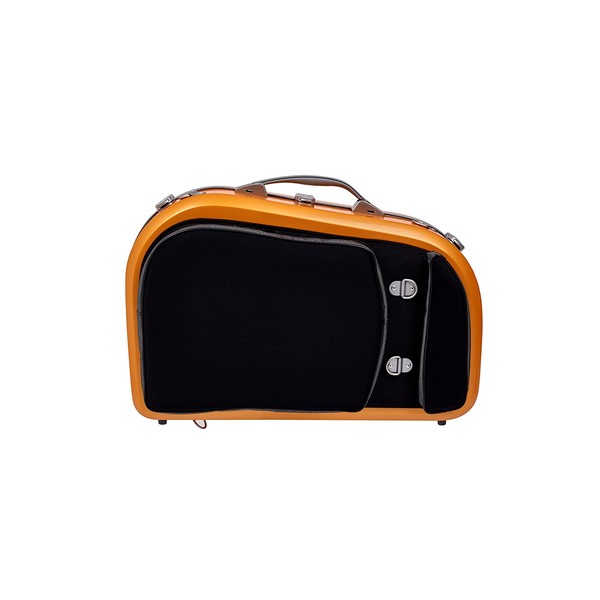 BAM La Defense Adjustable French Horn Case, Brushed Orange