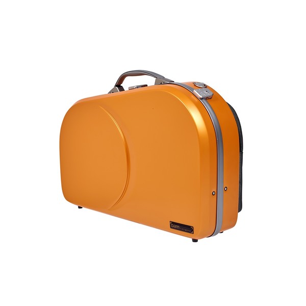 BAM La Defense Adjustable French Horn Case, Brushed Orange