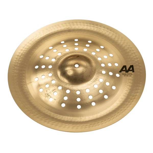 Sabian AA 19'' Holy China Cymbal, Brilliant Finish - Close Up