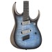 Ibanez RGDIM6FM Iron Label 2018, Cerulean Blue Burst Flat- Body