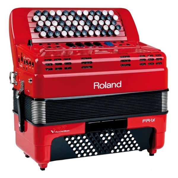 Roland FR1X Compact Button V-Accordion Red