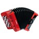 Roland FR-1XB Compact Button Type V-Accordion with Speakers, Red