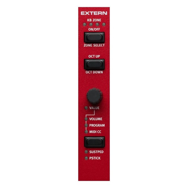 Nord Stage 3 88 Digital Piano - Extern Section