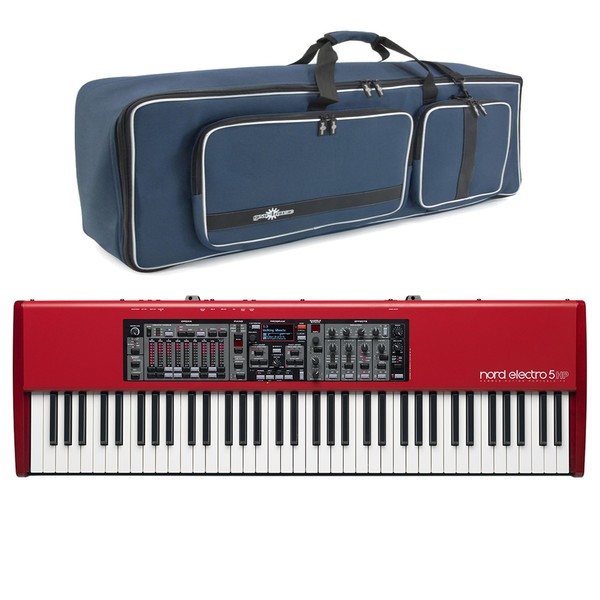 Nord Electro 5 HP 73 Weighted with Free Gear4music Deluxe Bag - Main