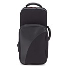 BAM Trekking Double Trumpet Case, Black