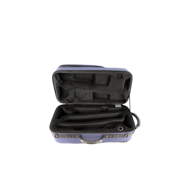 BAM Trekking Double Trumpet Case, Marine Blue