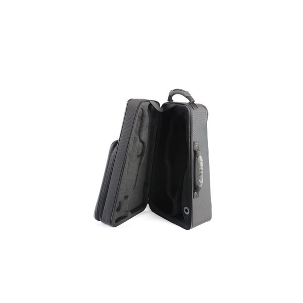 BAM New Trekking Single Trumpet Case, Silver Carbon