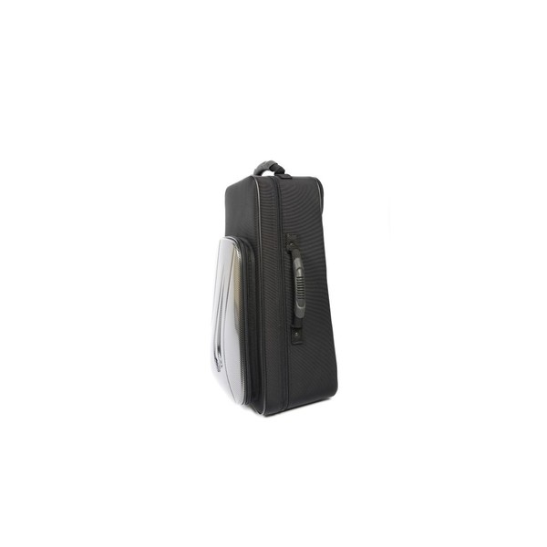 BAM New Trekking Double Trumpet Case, Silver Carbon
